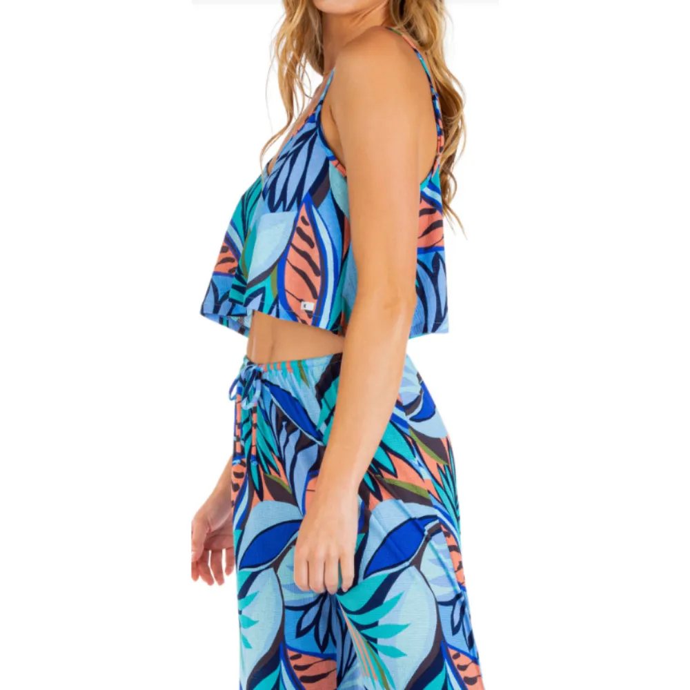 Hurley Verona V Front Flounce Tank