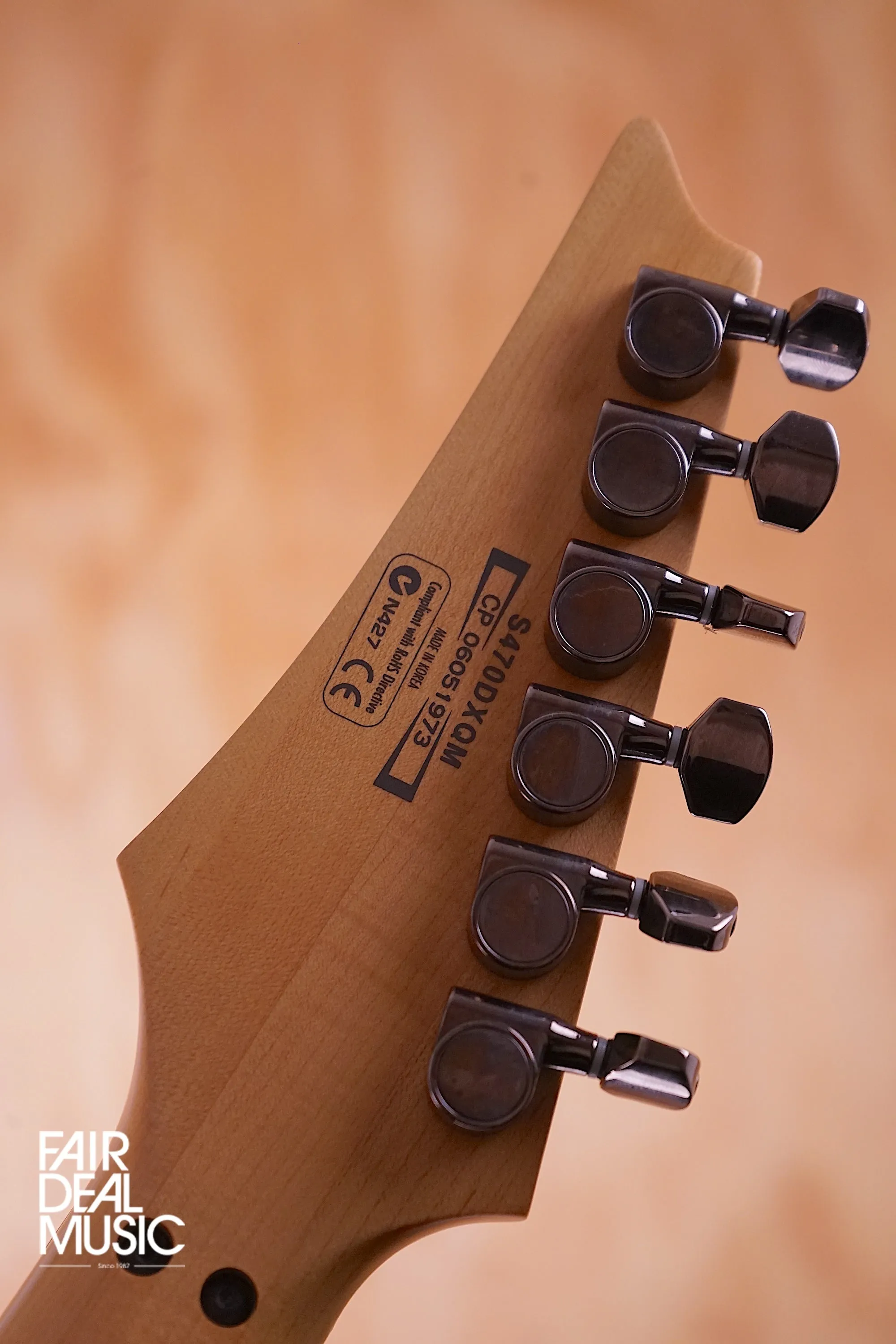 Ibanez S470DXQM in Purple, USED