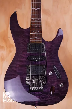 Ibanez S470DXQM in Purple, USED