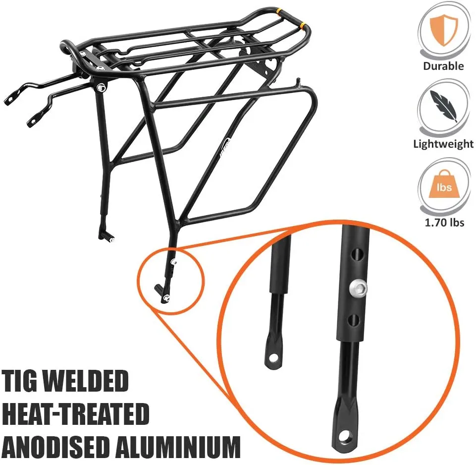 IBERA - Pannier Rak & Bag Combo Set 9.5L