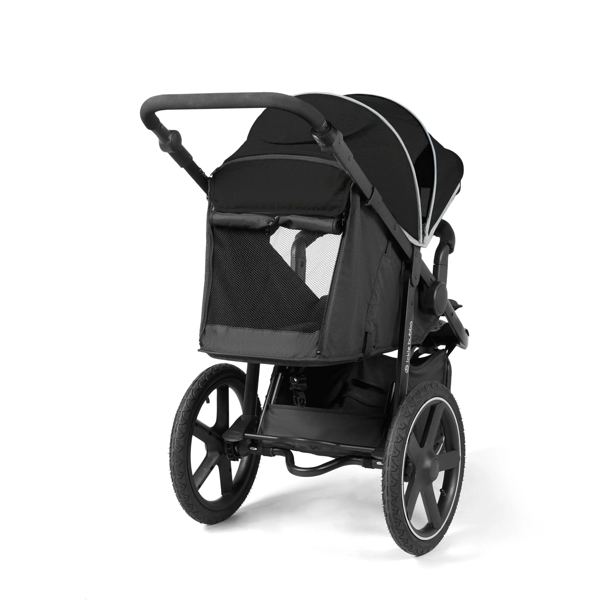 Ickle Bubba Venus Prime Jogger Stroller - Black/Black