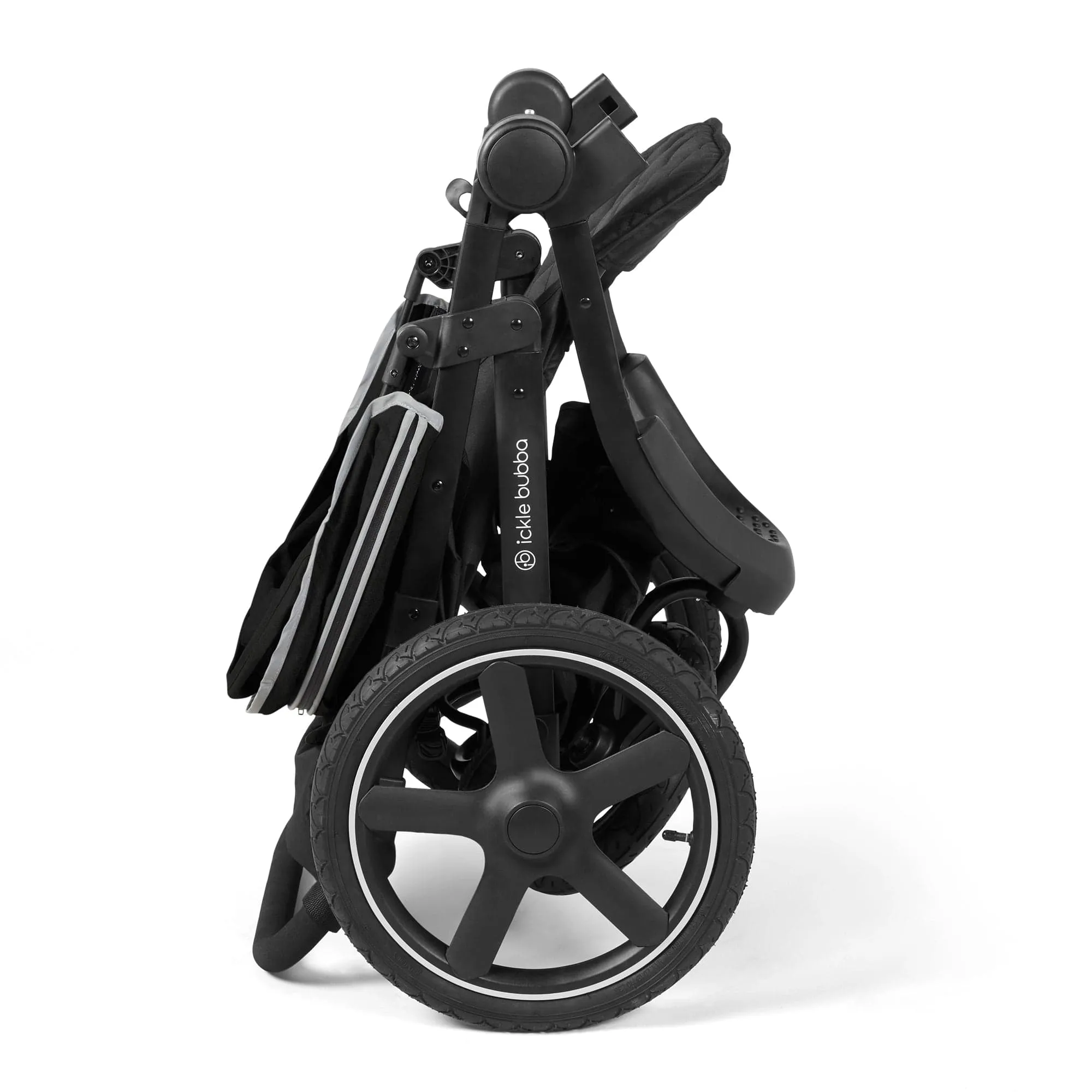 Ickle Bubba Venus Prime Jogger Stroller - Black/Black