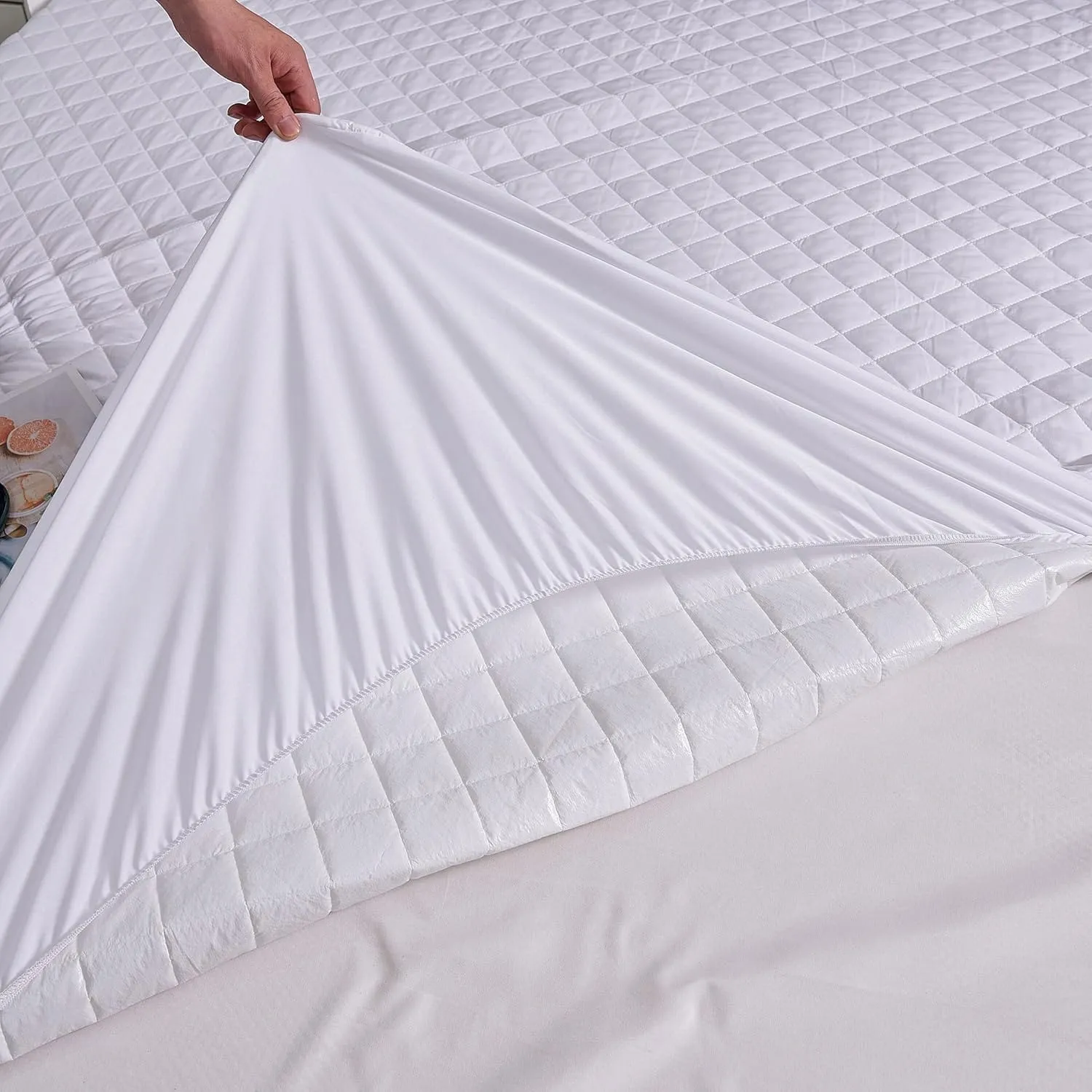 Imagem Quilted Mattress Protector Cover