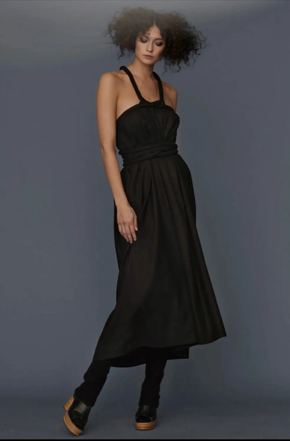 Infinite Rope Dress Egyptian Double Gold Lame’ {Made to Order}