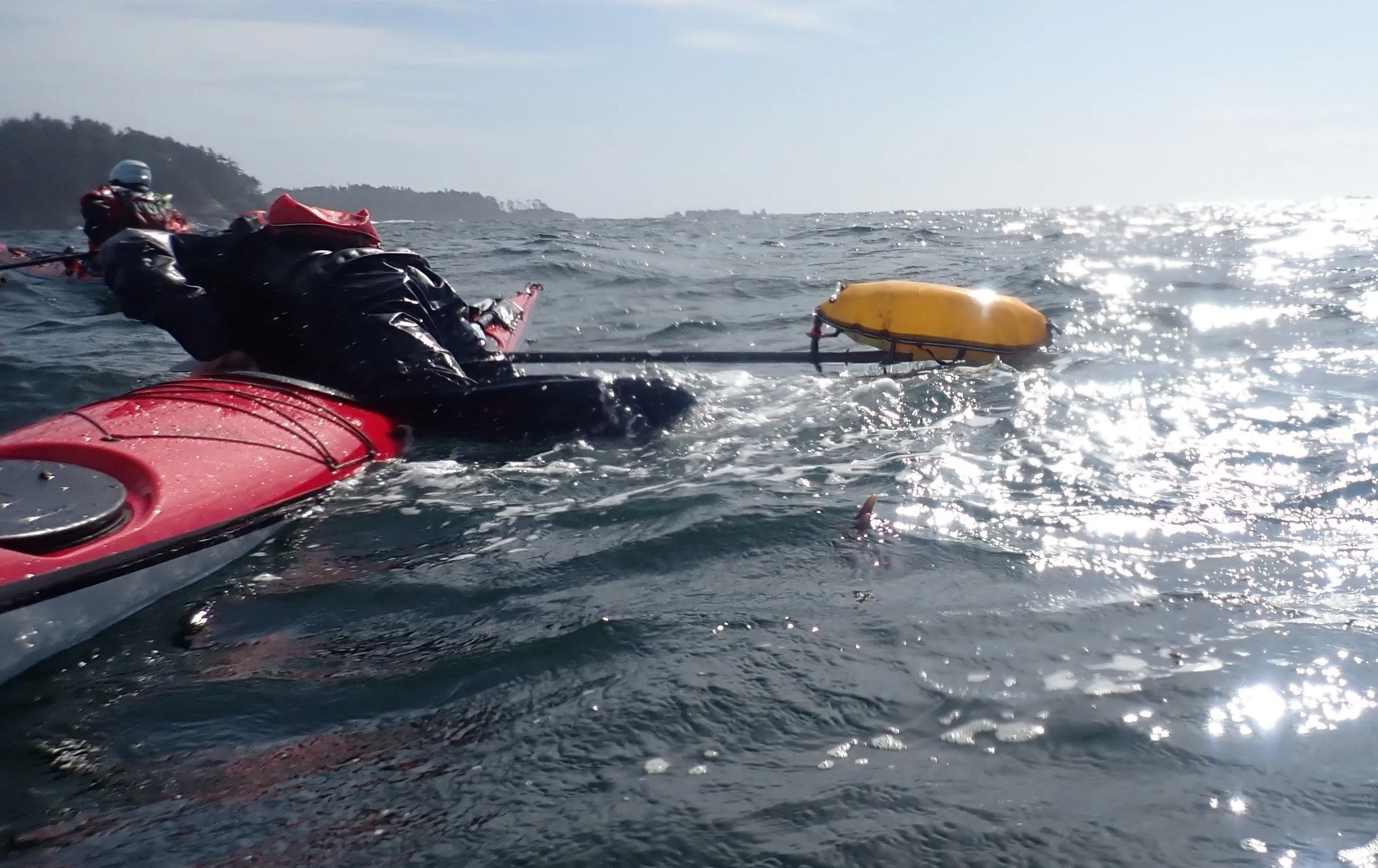 Inflatable Paddle Float