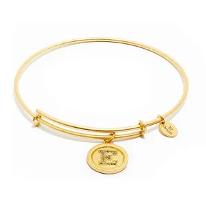 Initial E Expandable Bangle