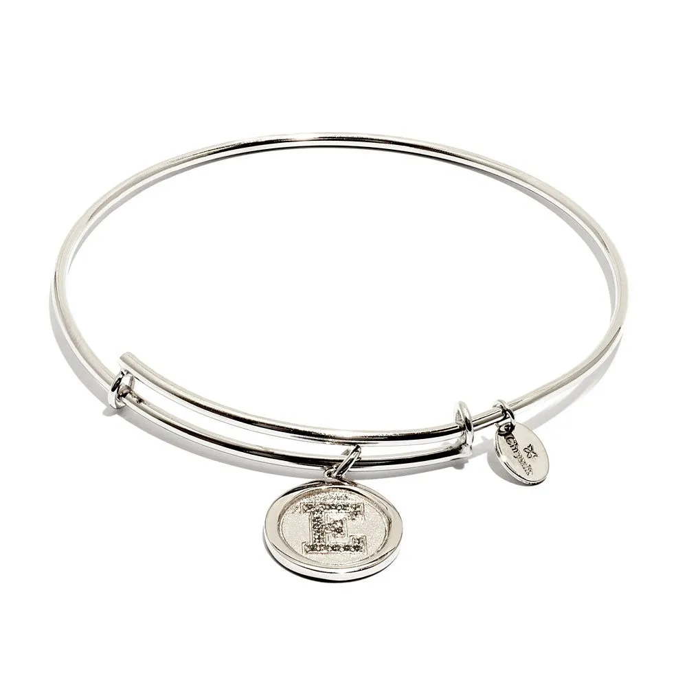 Initial E Expandable Bangle