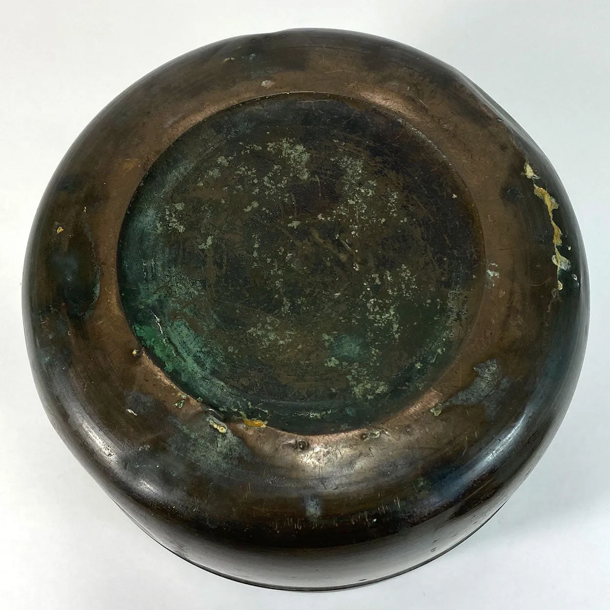 Japanese Meiji Patinated Bronze Portable Hand Warmer