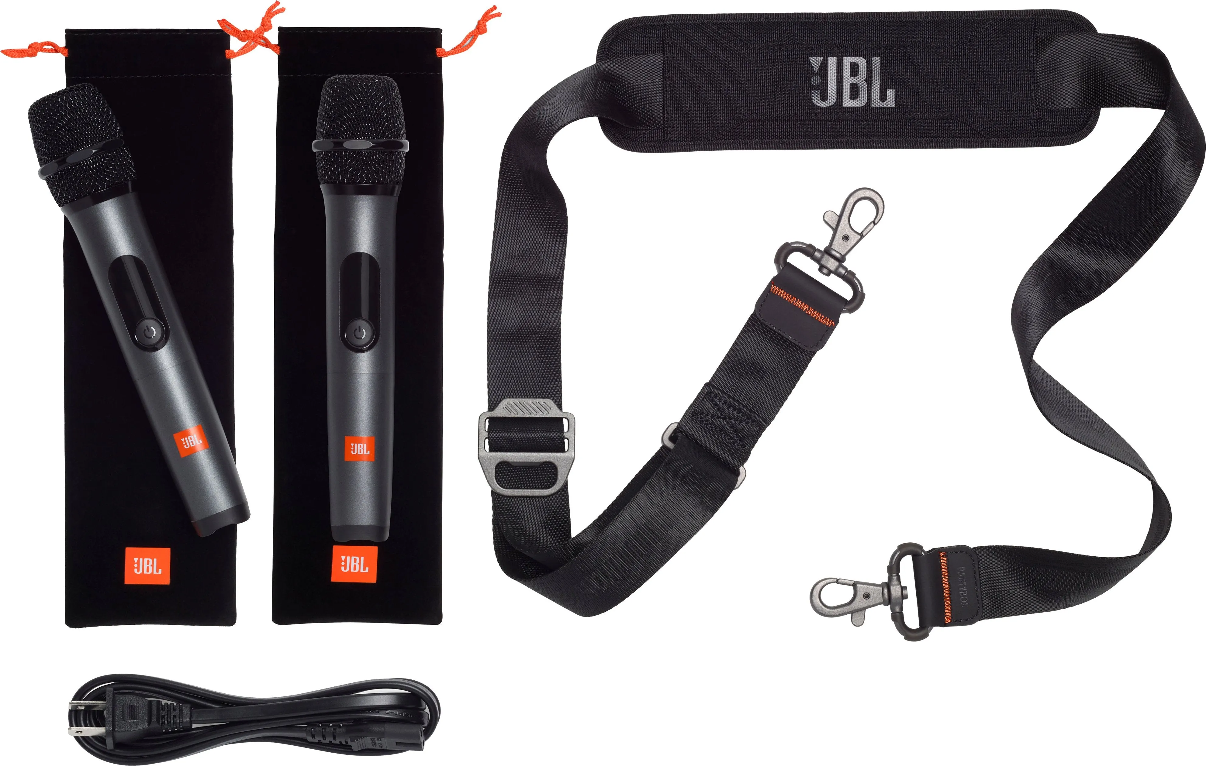 JBL - PartyBox On-The-Go Portable Party Speaker - Black