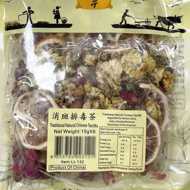 Jindai Traditional Detox Tea - 15g x 6 Bags (90g)