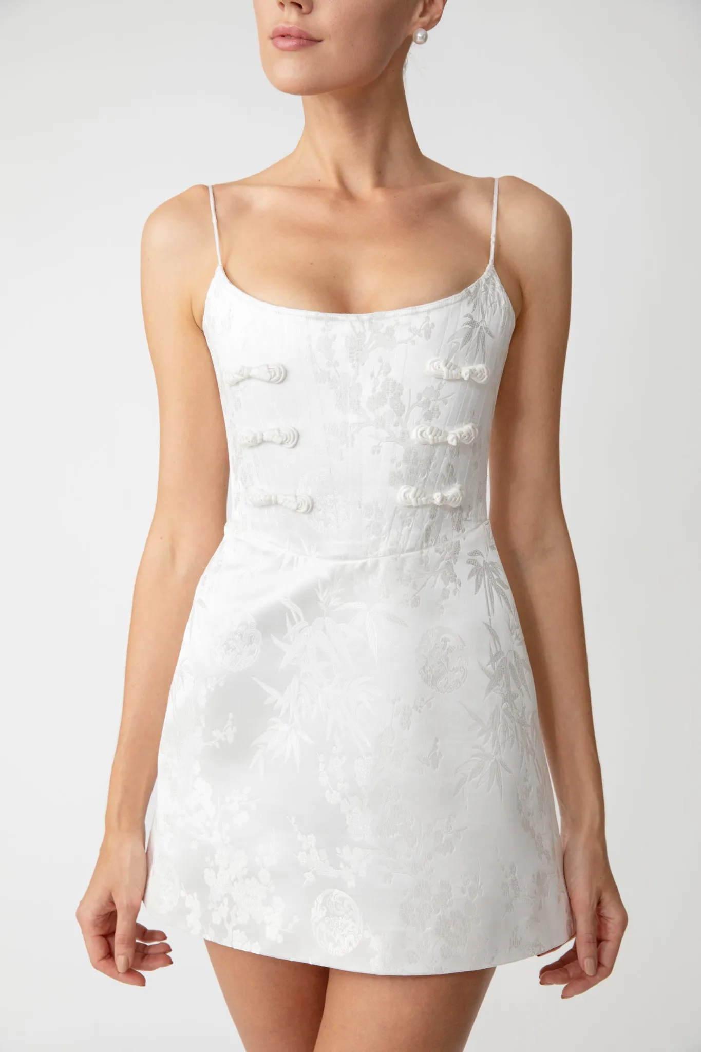 Joey Jacquard Mini Dress