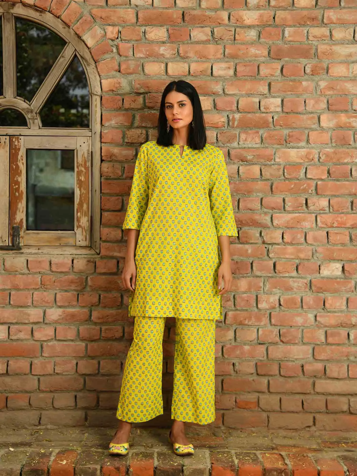 Joy of the Sun Kurta pant and dupatta