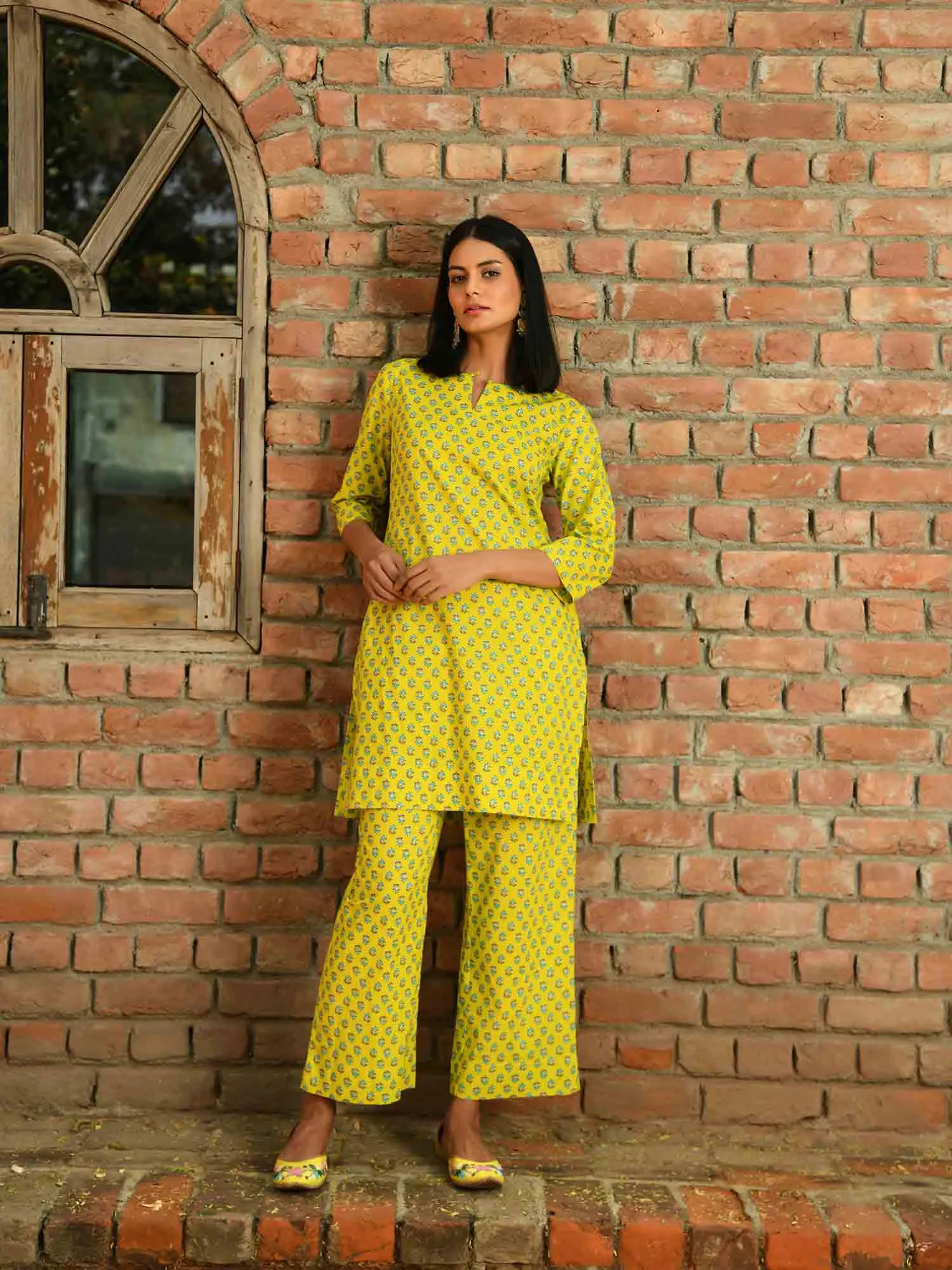 Joy of the Sun Kurta pant and dupatta