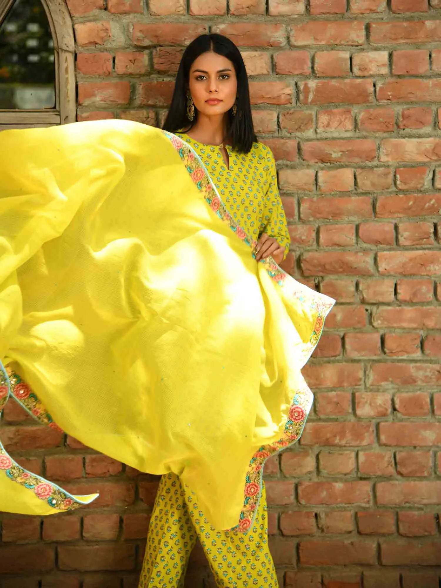 Joy of the Sun Kurta pant and dupatta