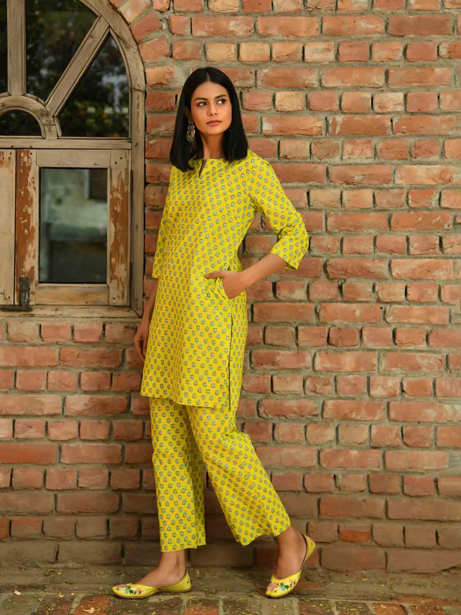 Joy of the Sun Kurta pant and dupatta