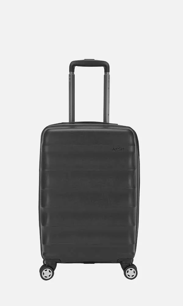 Juno Expandable Carry-On Luggage in Black