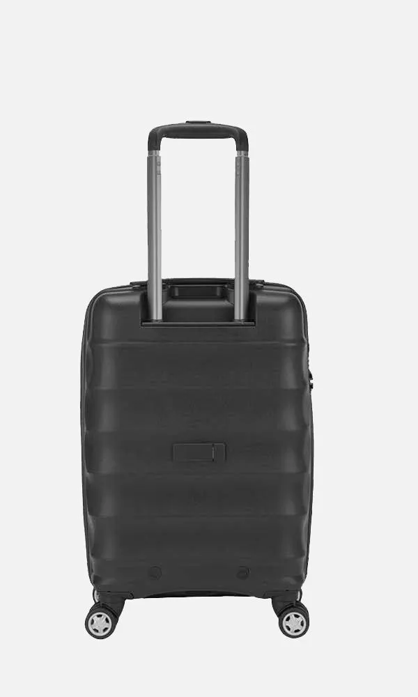 Juno Expandable Carry-On Luggage in Black