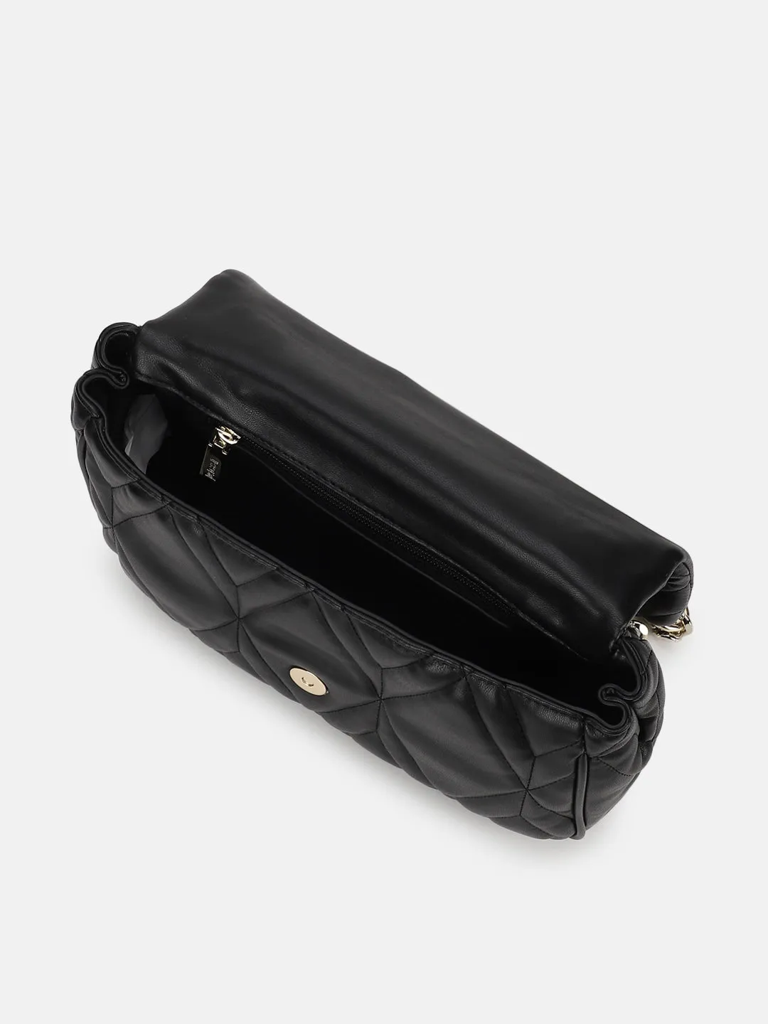 Just Cavalli Women Black Solid Crossbody Bag