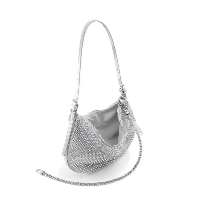Kasslyn_Se Shoulder Bag - Silver