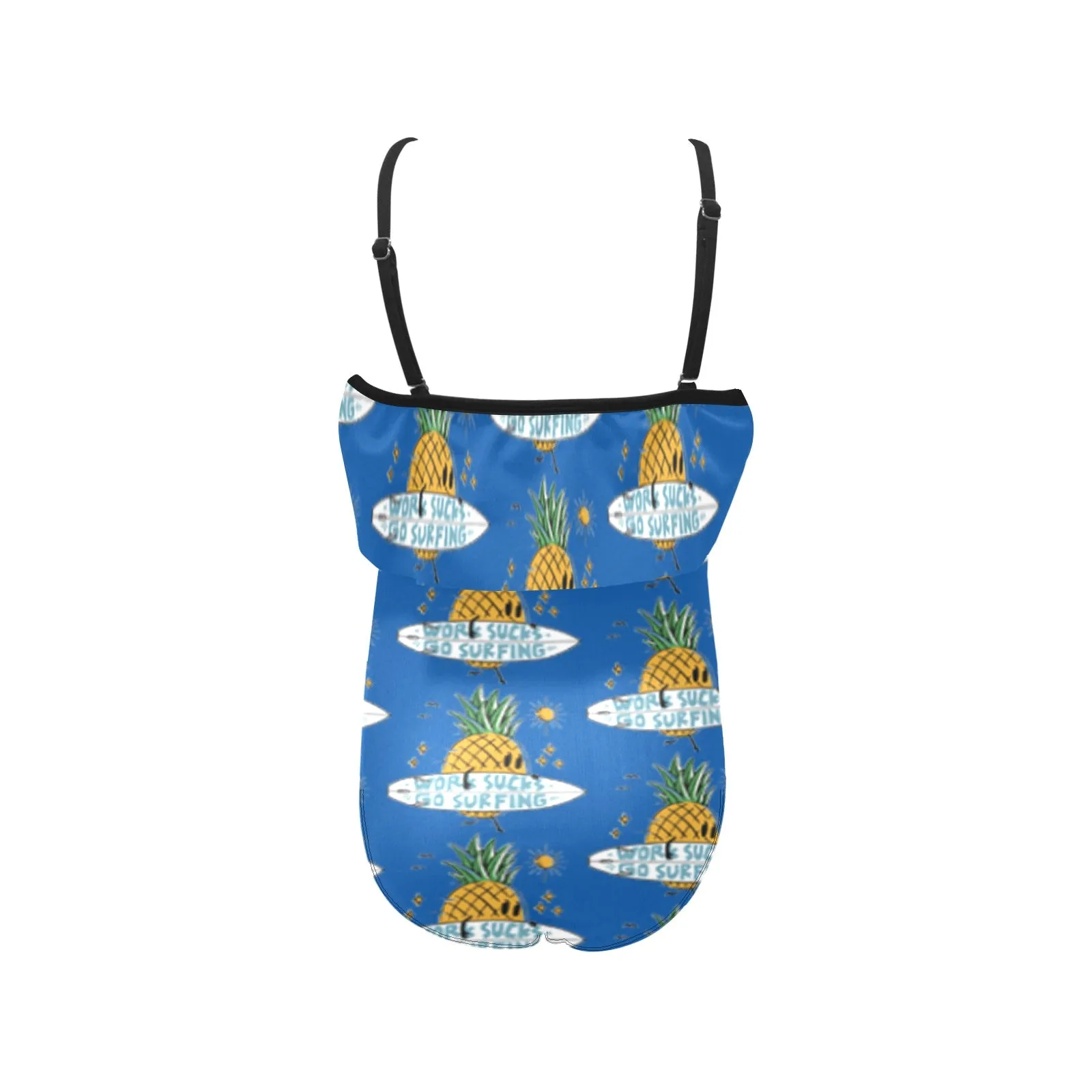 Kids' Spaghetti Strap Ruffle Swimsuit