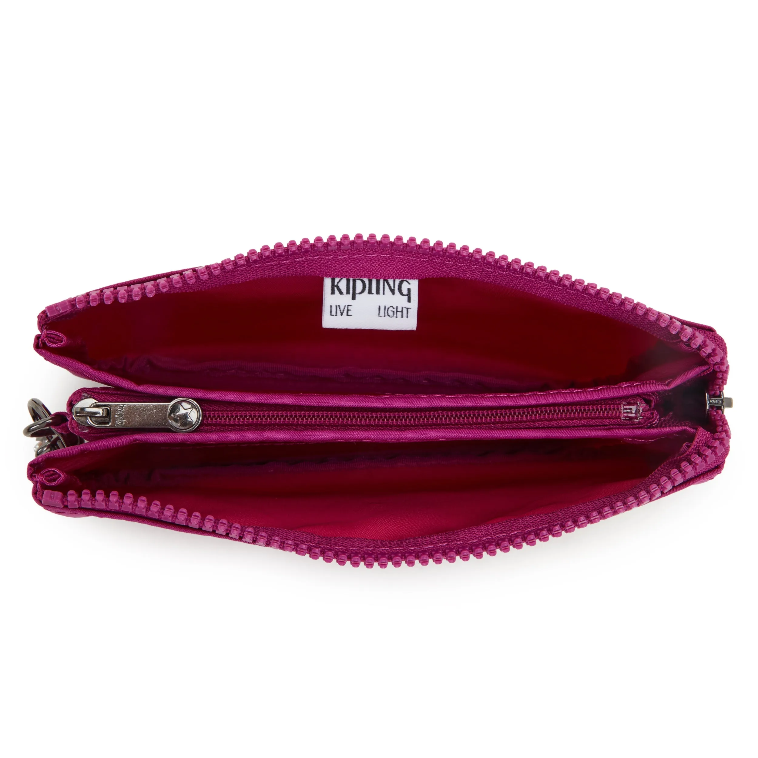 Kipling Creativity L Fuchsia Night Large Purse I3361-7LE