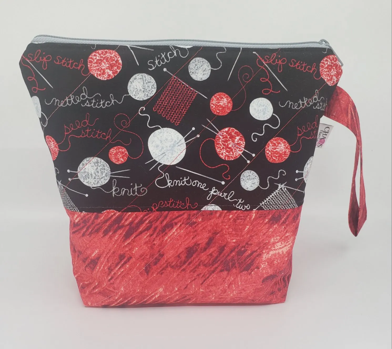 Knit Stitches - Project Bag - Small