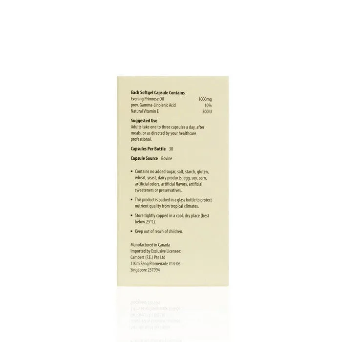 Kordel’s Evening Primrose Oil 1000 mg   E200 IU C30
