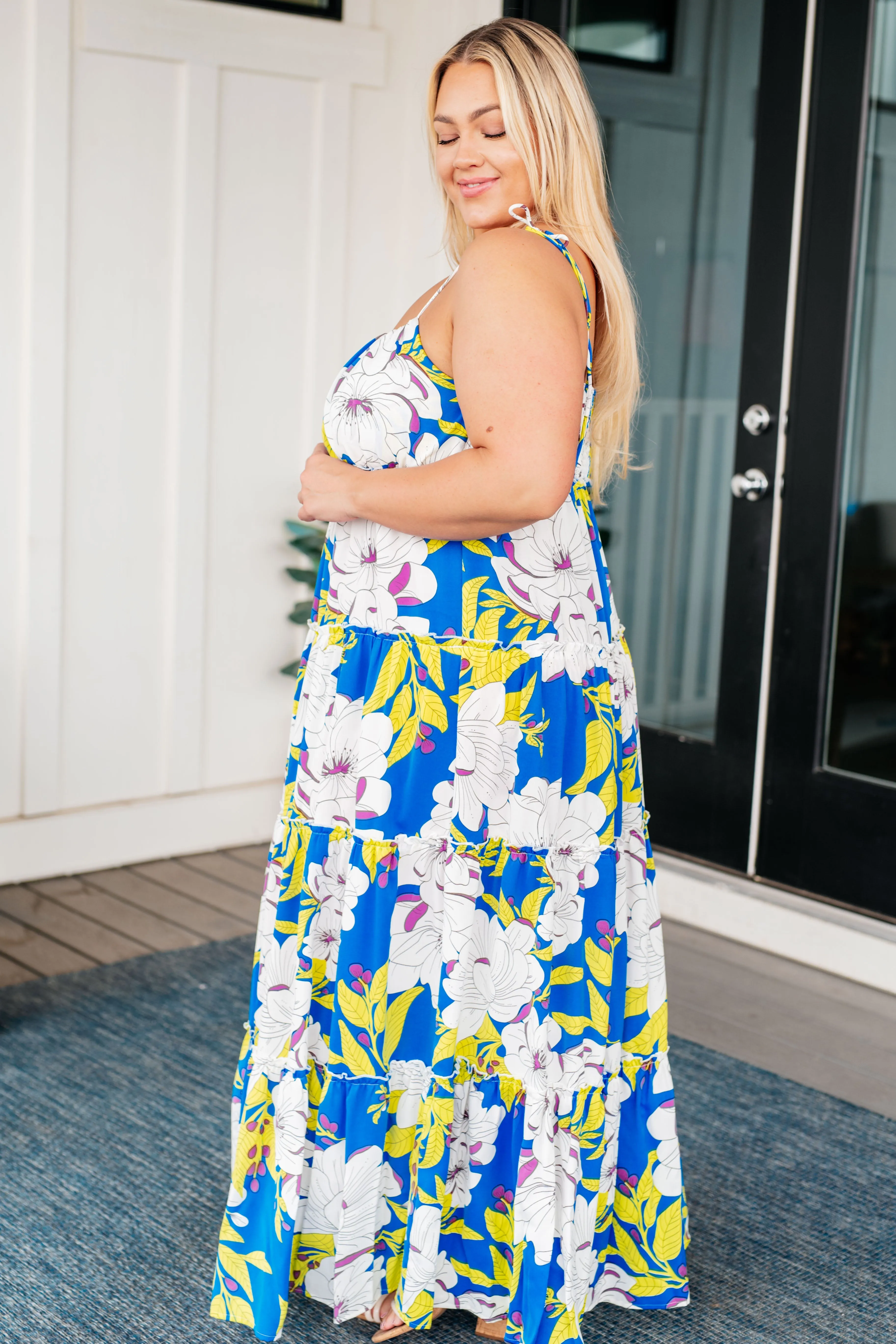Kori America Permanent Holiday Tiered Dress