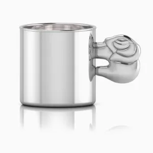 Krysaliis Sterling Silver Baby Cup - Elephant