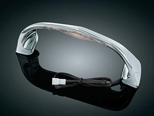 Kuryakyn 3215 Motorcycle Lighting Accent Accessory: LED Lighted Trunk Lid Handle for 2001-17 Honda Gold Wing GL1800 Motorcycles, Chrome