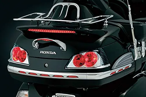 Kuryakyn 3215 Motorcycle Lighting Accent Accessory: LED Lighted Trunk Lid Handle for 2001-17 Honda Gold Wing GL1800 Motorcycles, Chrome