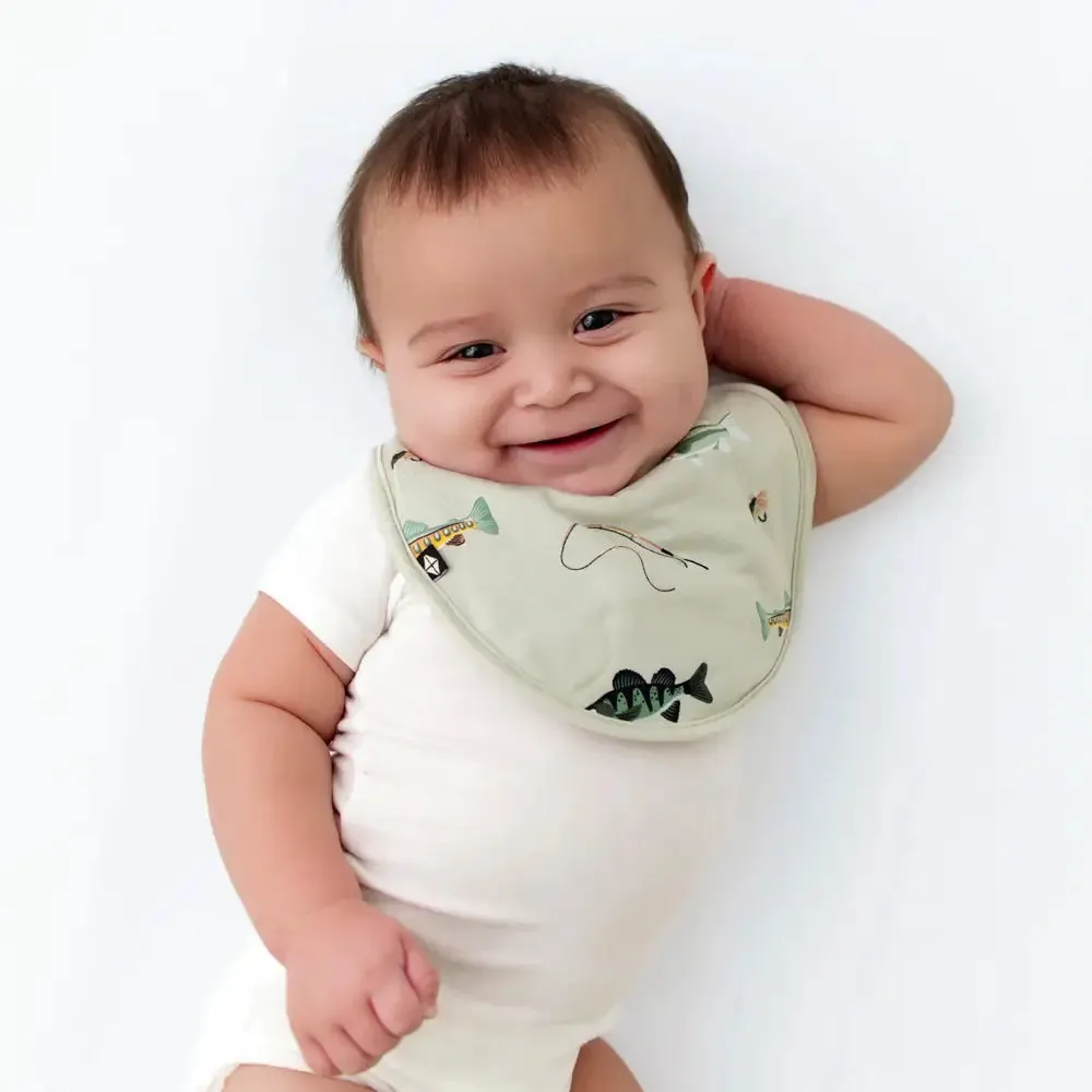Kyte Baby Cushy Bib in Fishing
