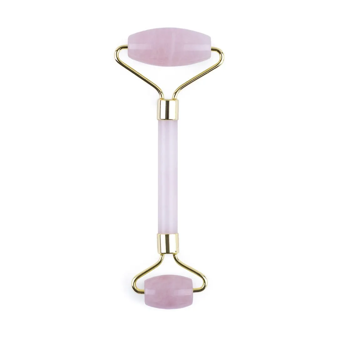 La Vigne Facial Massage Roller - Rose Quartz