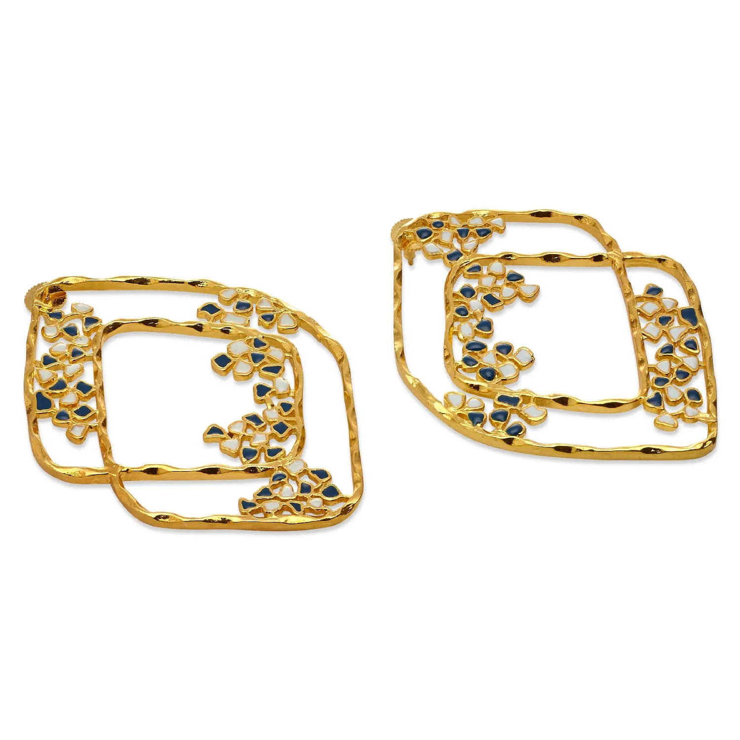 LAZA HOOP EARRINGS