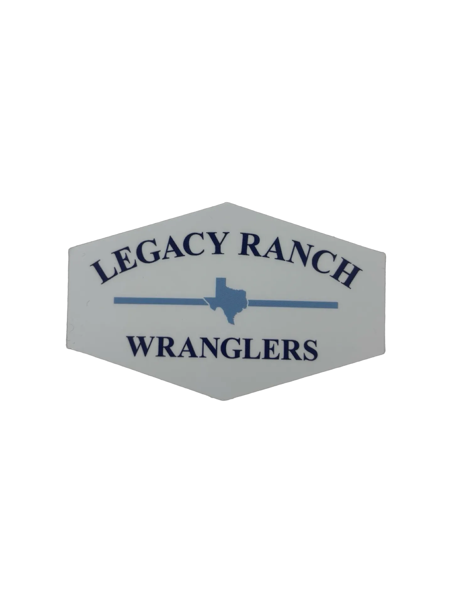 Legacy Ranch Wranglers Hexagon Sticker