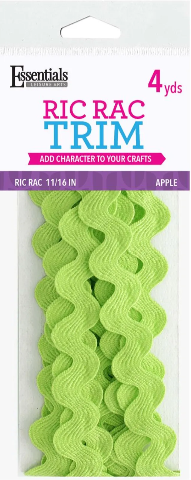 Leisure Arts Essentials Apple 11/16" Ric Rac