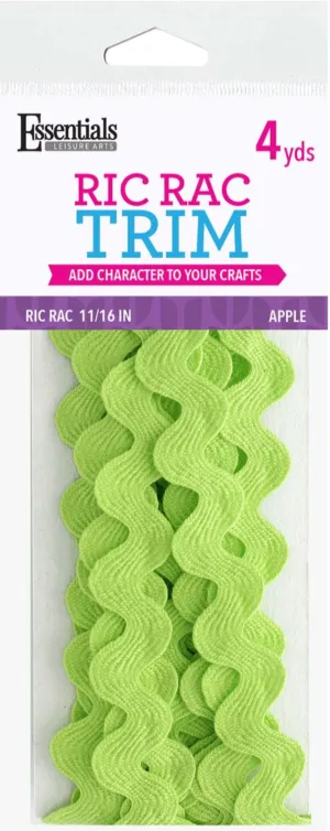 Leisure Arts Essentials Apple 11/16" Ric Rac