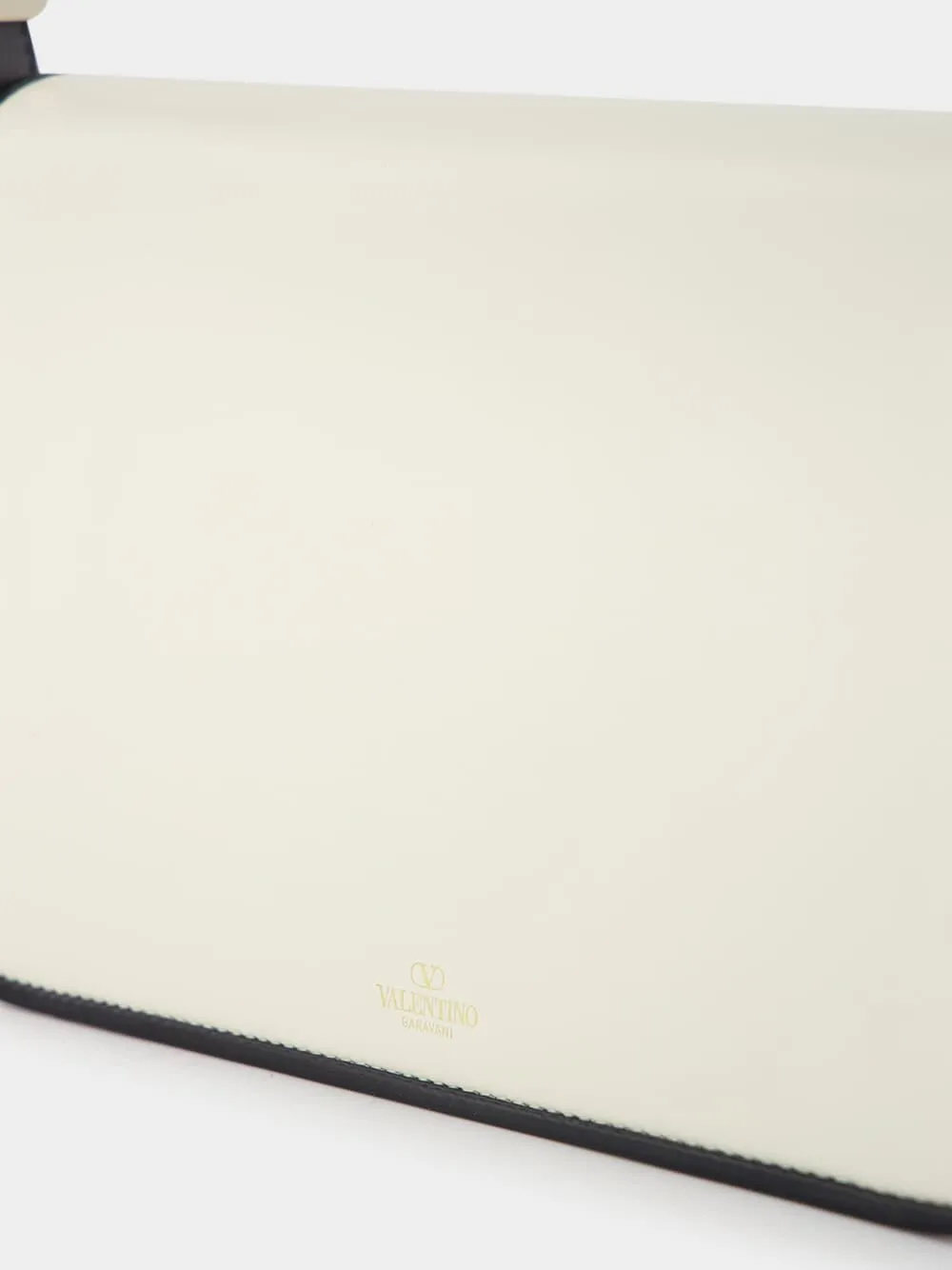 Letter Leather Shoulder Bag