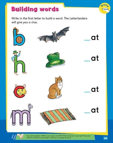 Letterland My Second Phonics Activity Book