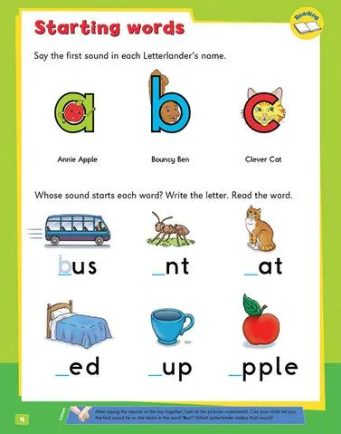 Letterland My Second Phonics Activity Book