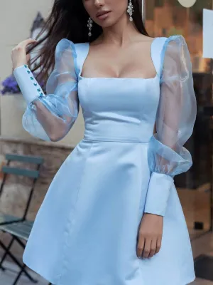 Light Blue Square Collar Fairy