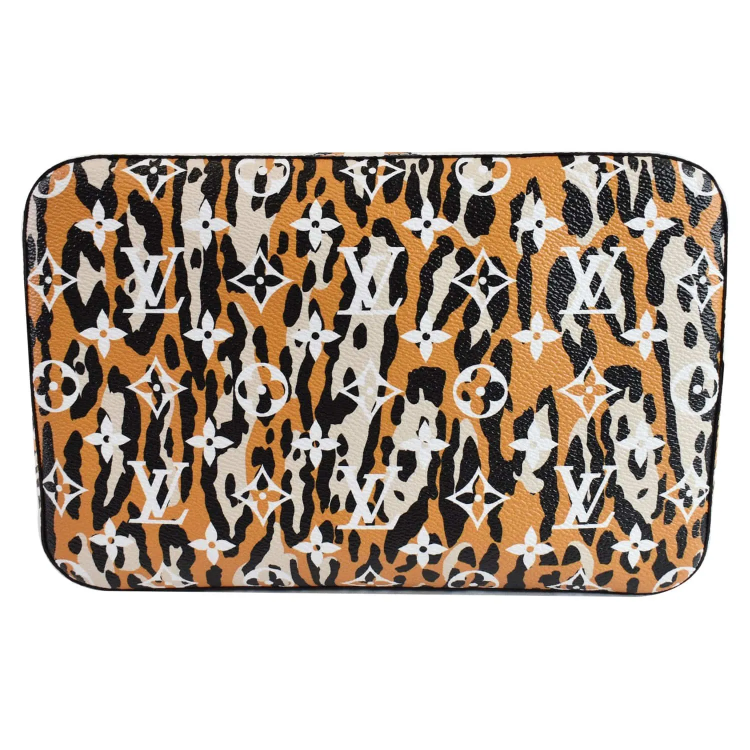 LOUIS VUITTON NeoNoe MM Monogram Jungle Canvas Shoulder Bag Ivory