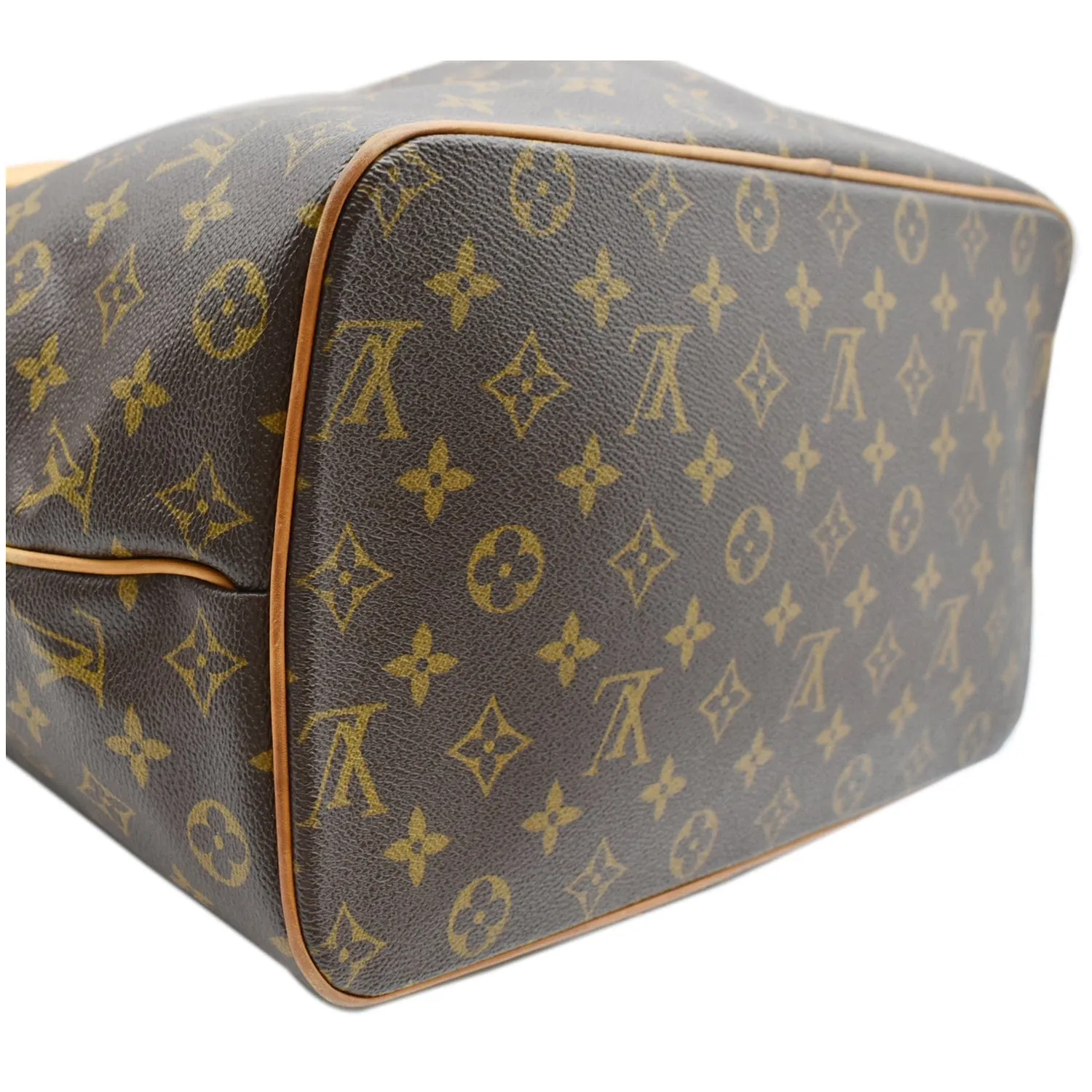 LOUIS VUITTON Palermo GM Monogram Canvas Tote Shoulder Bag Brown