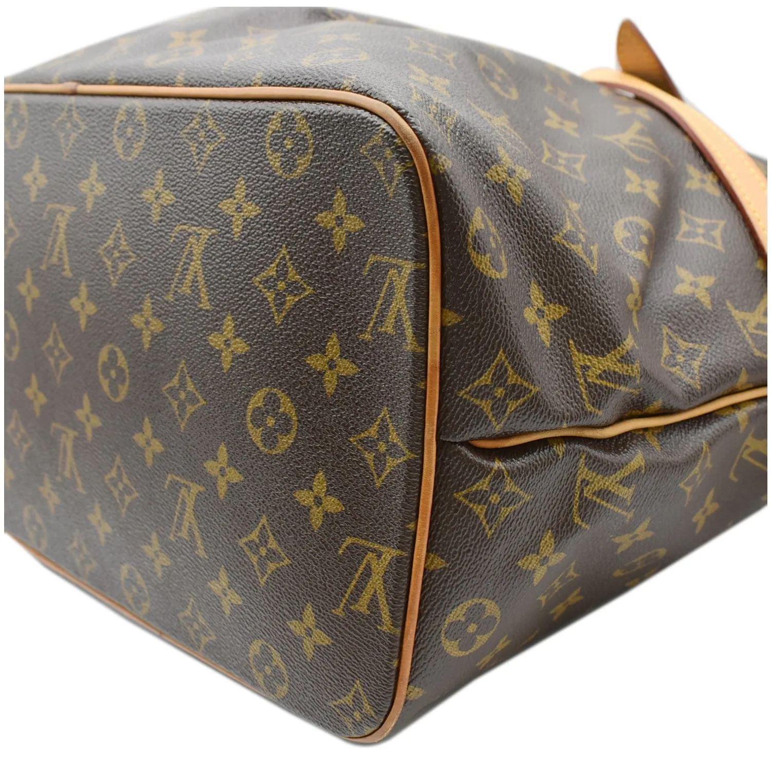 LOUIS VUITTON Palermo GM Monogram Canvas Tote Shoulder Bag Brown