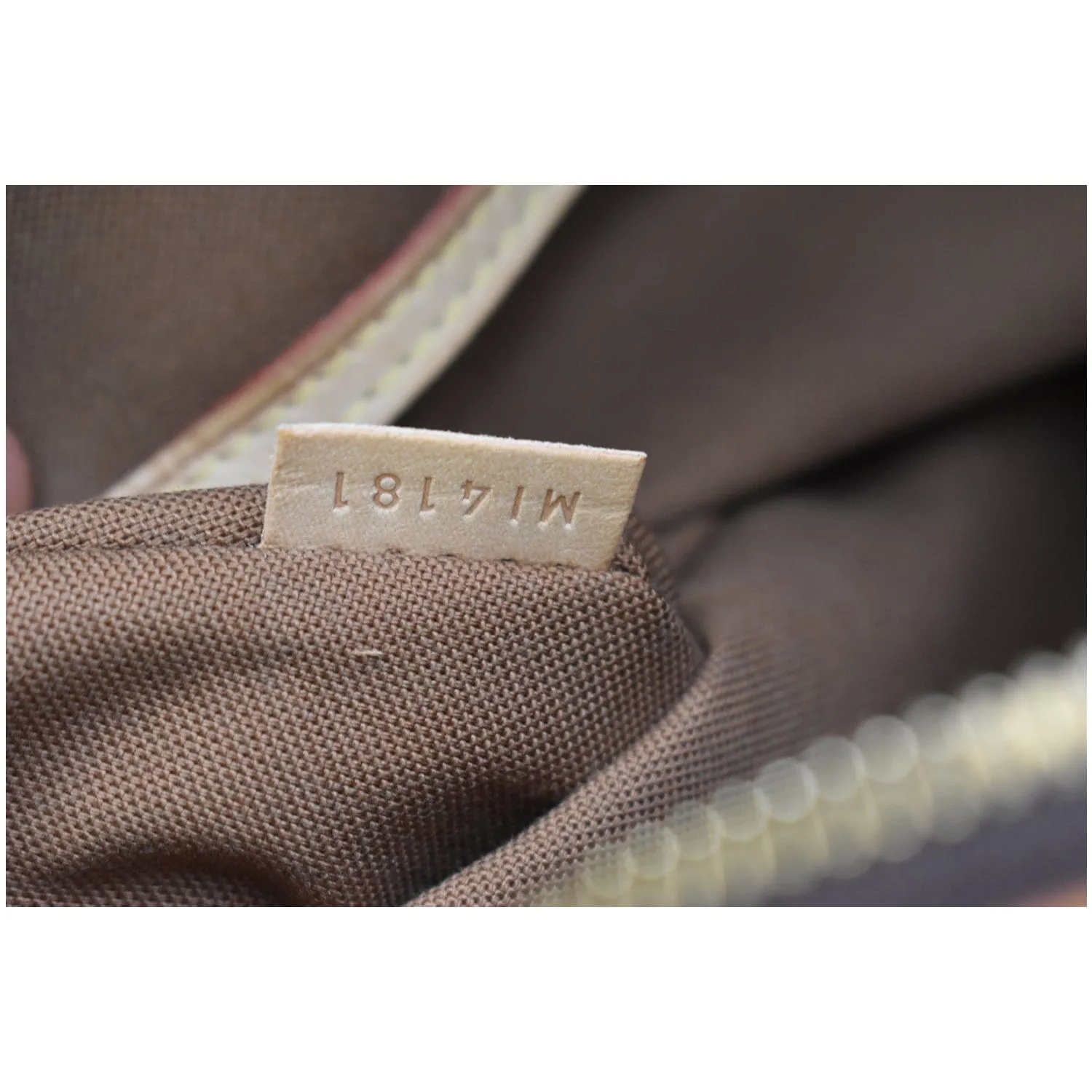 LOUIS VUITTON Palermo GM Monogram Canvas Tote Shoulder Bag Brown