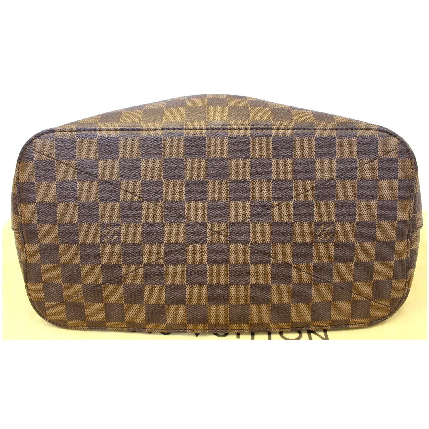LOUIS VUITTON Siena MM Damier Ebene Shoulder Handbag