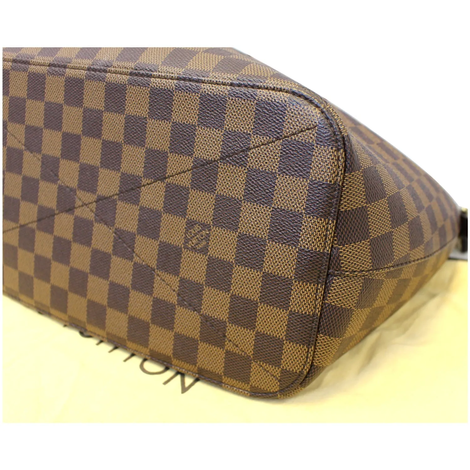 LOUIS VUITTON Siena MM Damier Ebene Shoulder Handbag