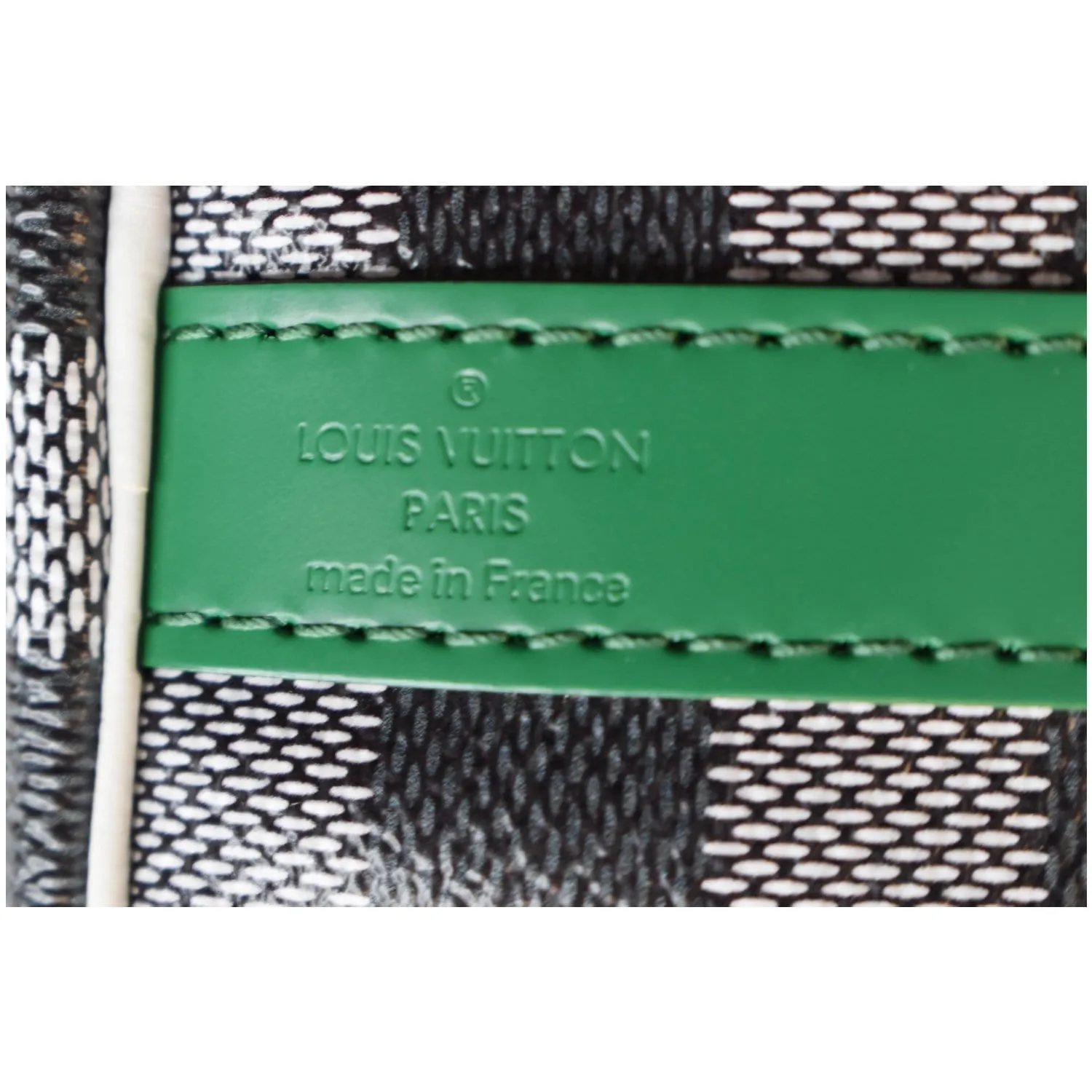 LOUIS VUITTON Speedy 30 Bandouliere Damier Shoulder Bag Black White