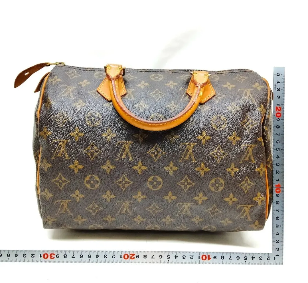 Louis Vuitton Speedy 30 Brown Monogram Hand Bag