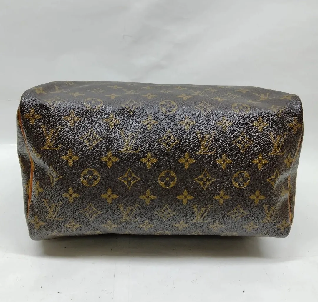 Louis Vuitton Speedy 30 Brown Monogram Hand Bag